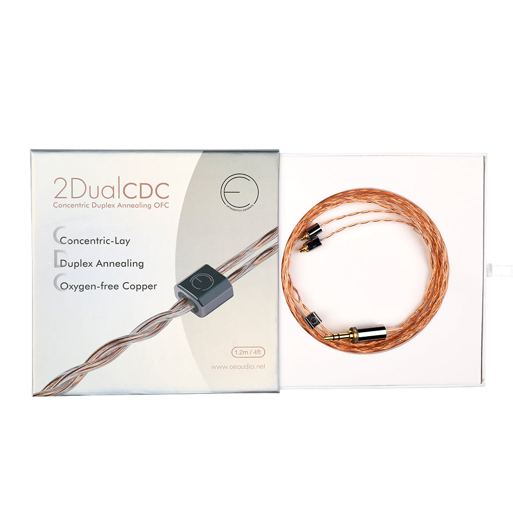 OEAudio - 2Dual CDC OFC Upgrade Cable for IEM