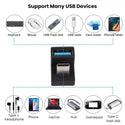 TECPHILE U-Shaped Type-C 3.1 Male to USB-A Female Adapter - 6