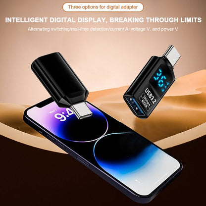 Tecphile CA101 display Adapter Black CF USB A Male THREE OPTIONS FOR DIGITAL ADAPTER