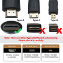 TECPHILE – U Shape HDMI to HDMI 8K Adapter - 8