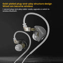 CCA- CRA Pro Ultra-Thin Dynamic Driver In-Ear Monitor - 10