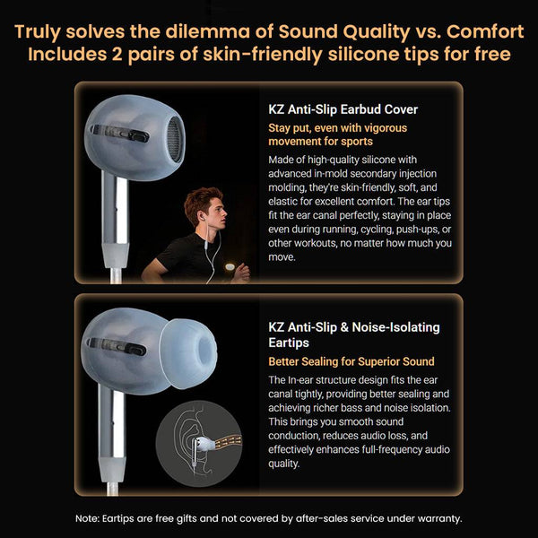 KZ- Duet Dual Dynamic Drivers Wired Earbuds - 10