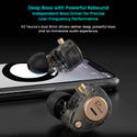KZ- Taurus Dual 8mm Dynamic Drivers IEM - 3