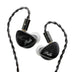 PULA Unicrom IEM in black with 10mm dynamic driver and ergonomic design for audiophile-grade sound and comfort.