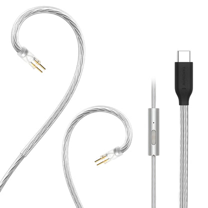 TANCHJIM - Bunny Replacement Cable with USB Type-C plug and 0.78mm 2-pin connectors, offering versatile connectivity for modern devices.