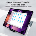 TECPHILE - 2-in-1 USB C to 100W PD Type C + 3.2 Type-C Adapter - 5