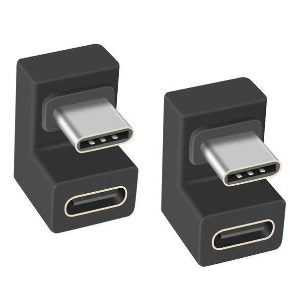 TECPHILE- U-Shaped USB 3.1 Type-C Male to Female Adapter - 9