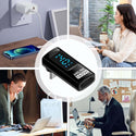 TECPHILE- 140W 40Gbps Type-C Male to Female Adapter with Digital Display - 4