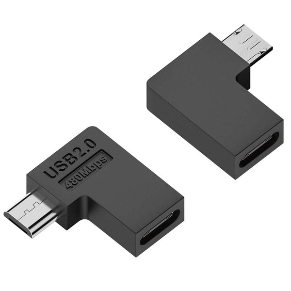 TECPHILE- 10W Type-C Female to Micro Male Adapter Converter - 8