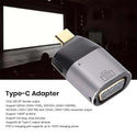 TECPHILE - 2-in-1 Type-C Male to VGA + Type-C 100W PD Female Adapter - 3