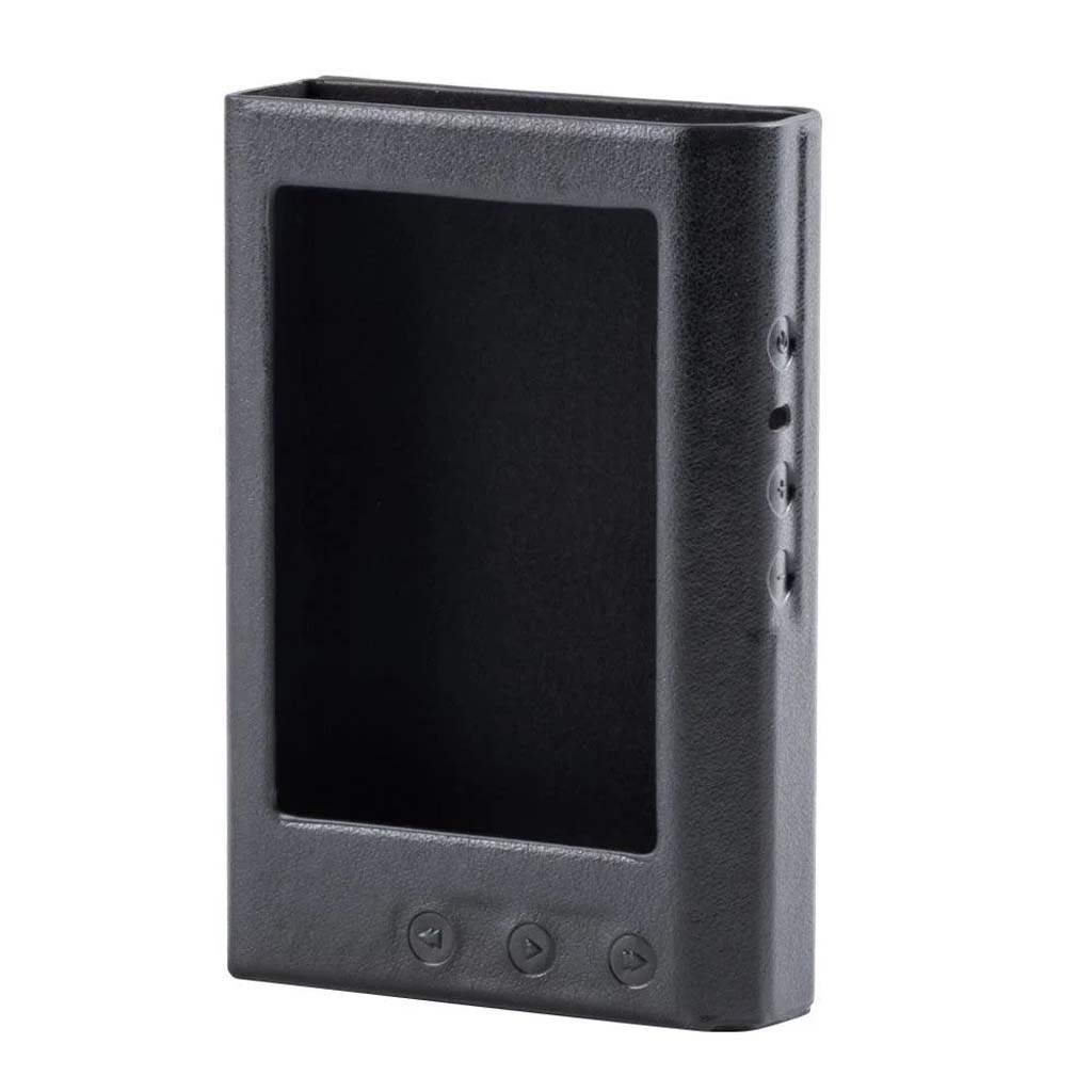 TempoTec Variations V3 Series PU leather case in black with precise cutouts for buttons and screen, designed for snug protection and easy access.