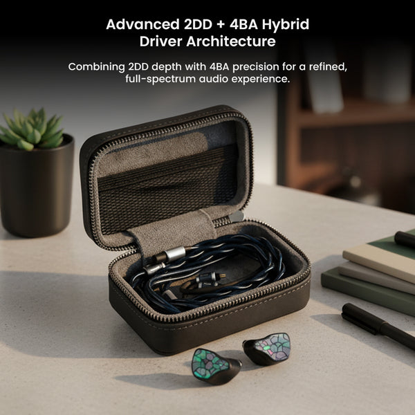 ThieAudio- HYPE 4 MKII 2DD + 4BA Hybrid IEM - 2