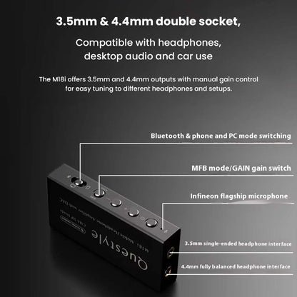 Questyle - M18i ES9219Q Portable DAC & Amp