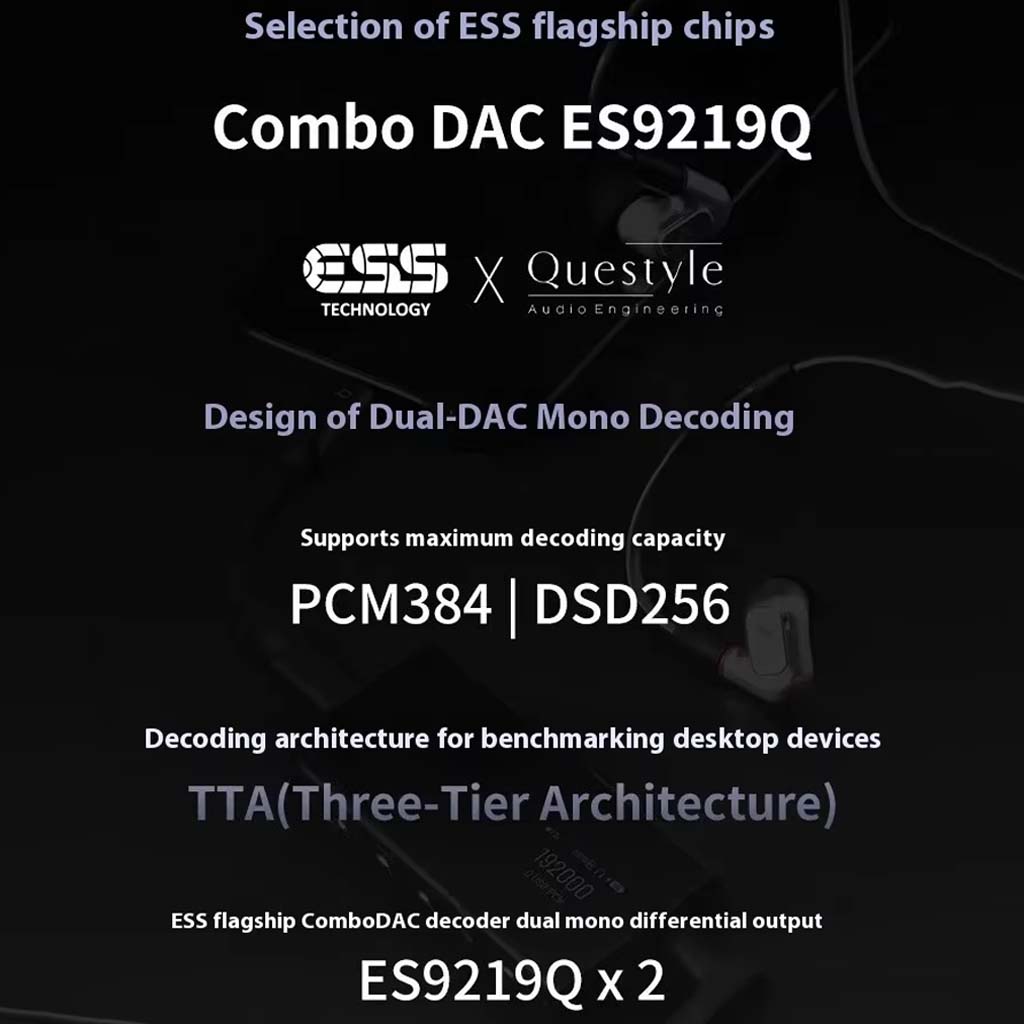 Questyle - M18i ES9219Q Portable DAC & Amp