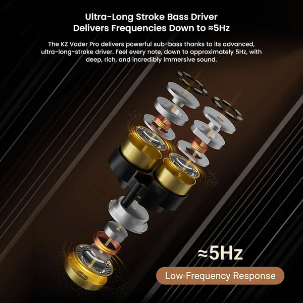 KZ - Vader Pro Triple Dynamic Driver IEM - 5
