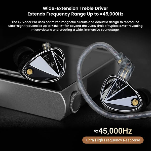 KZ - Vader Pro Triple Dynamic Driver IEM - 6