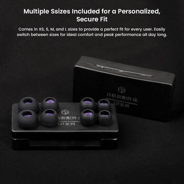 Roseselsa- QT Superbowl Silicone EarTips for IEMs and Replacement Cables - 2