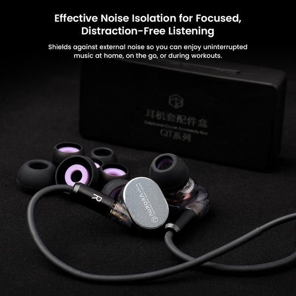 Roseselsa- QT Superbowl Silicone EarTips for IEMs and Replacement Cables - 4