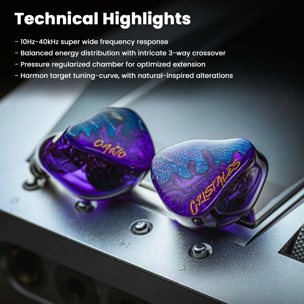 Hisenior Cano Cristales covers a wide frequency range and features a 3-way crossover