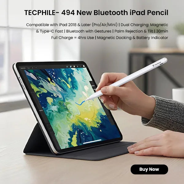 TECPHILE - Bluetooth iPad Pencil
