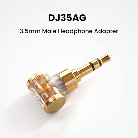ddHiFi-DJ35AG Portable 2.5mm Female to 3.5 Male 