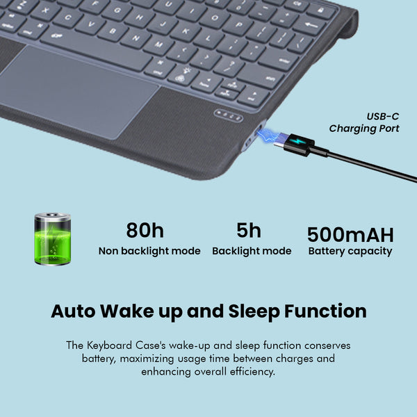 T5508D Keyboard Case for iPad 10th Generation 2022 - 6