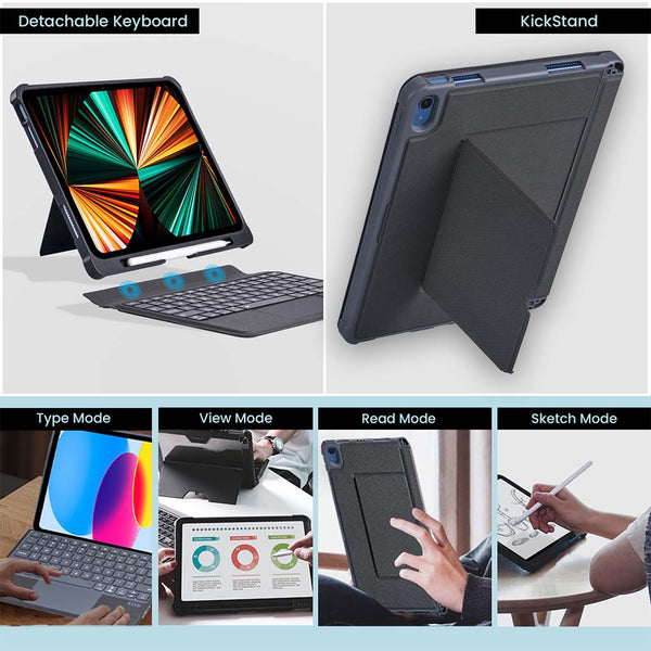 T5508D Keyboard Case for iPad 10th Generation 2022 - 8