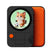 Fosi Audio MD3 portable DAC headphone amp with black and orange design