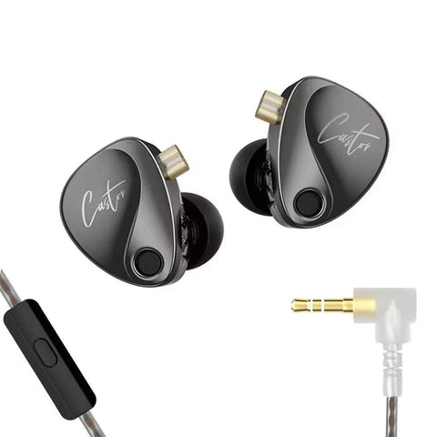 KZ Castor IEM (Improved Bass) + AUDIOCULAR D07 Slim DAC & Amp 01