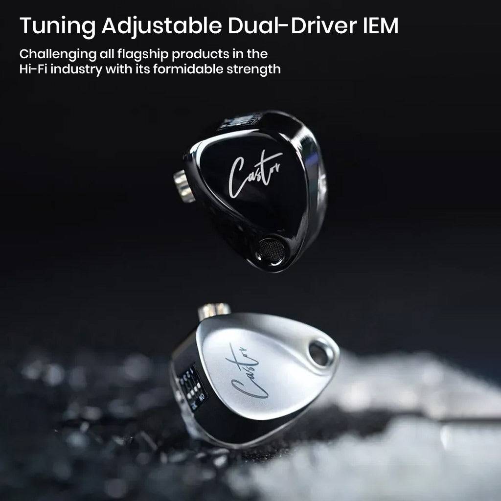 KZ Castor IEM (Improved Bass) + AUDIOCULAR D07 Slim DAC & Amp 02