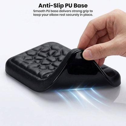 TECPHILE - Ergonomic Keyboard Wrist Rest Pad Support for Keyboard & Mouse