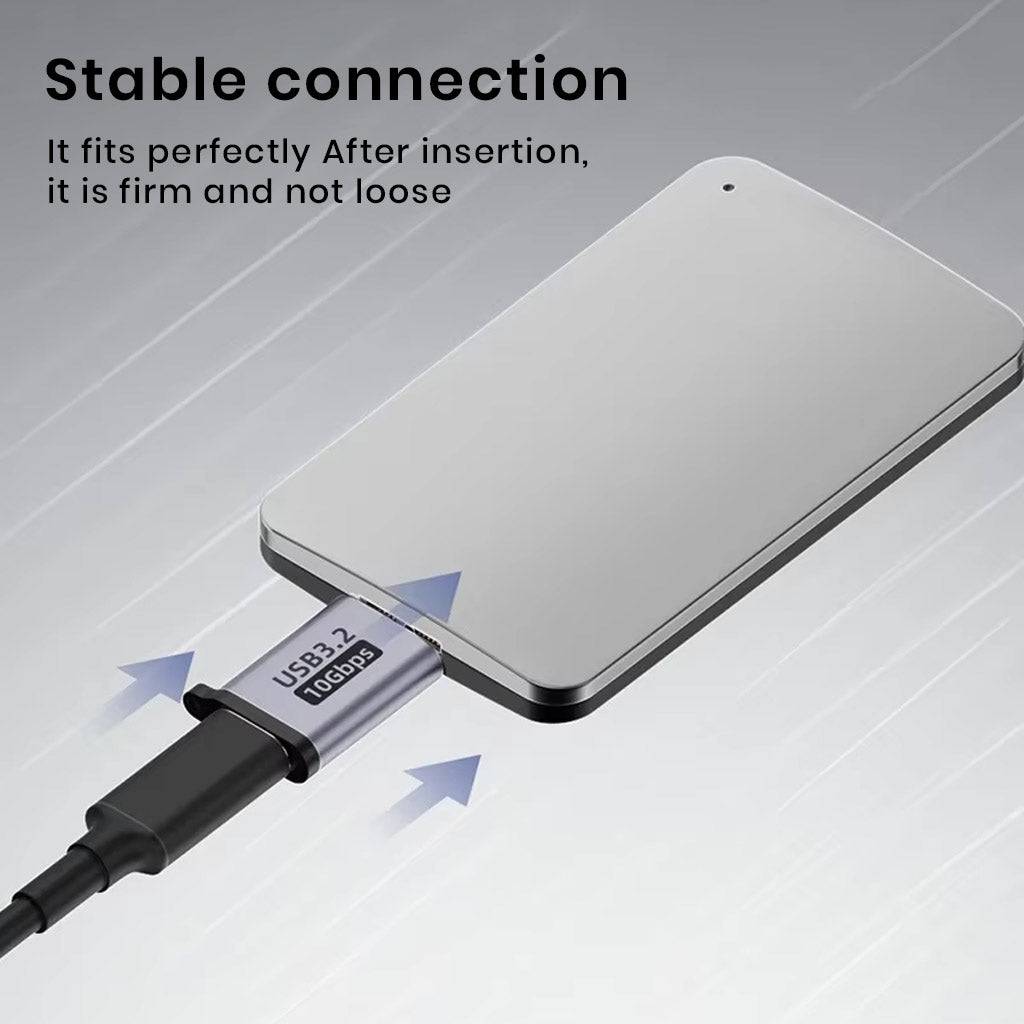 TECPHILE CA106 Adapter Grey USBA CM stable connection