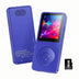 AUDIOCULAR M61 Portable Mp3 Music Player in purple with 16GB storage, vibrant design with built-in screen and control pad.