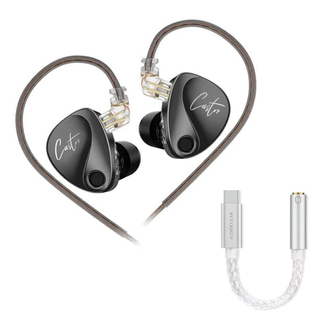 KZ Castor IEM (Improved Bass) + AUDIOCULAR D07 Slim DAC & Amp