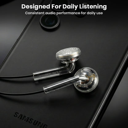 MOONDROP Nice Buds designed for daily listening, offering consistent audio quality and comfort for everyday use with mobile devices.