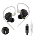 KZ- Pisces 10mm + 8mm Dual Dynamic Driver In-Ear Monitor - 1
