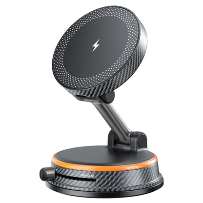 TECPHILE - 2 IN 1 360° Vacuum Magnetic Phone Holder with Wireless Charging