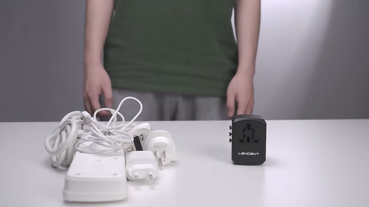 LENCENT GaN III 65W Universal Travel Adapter