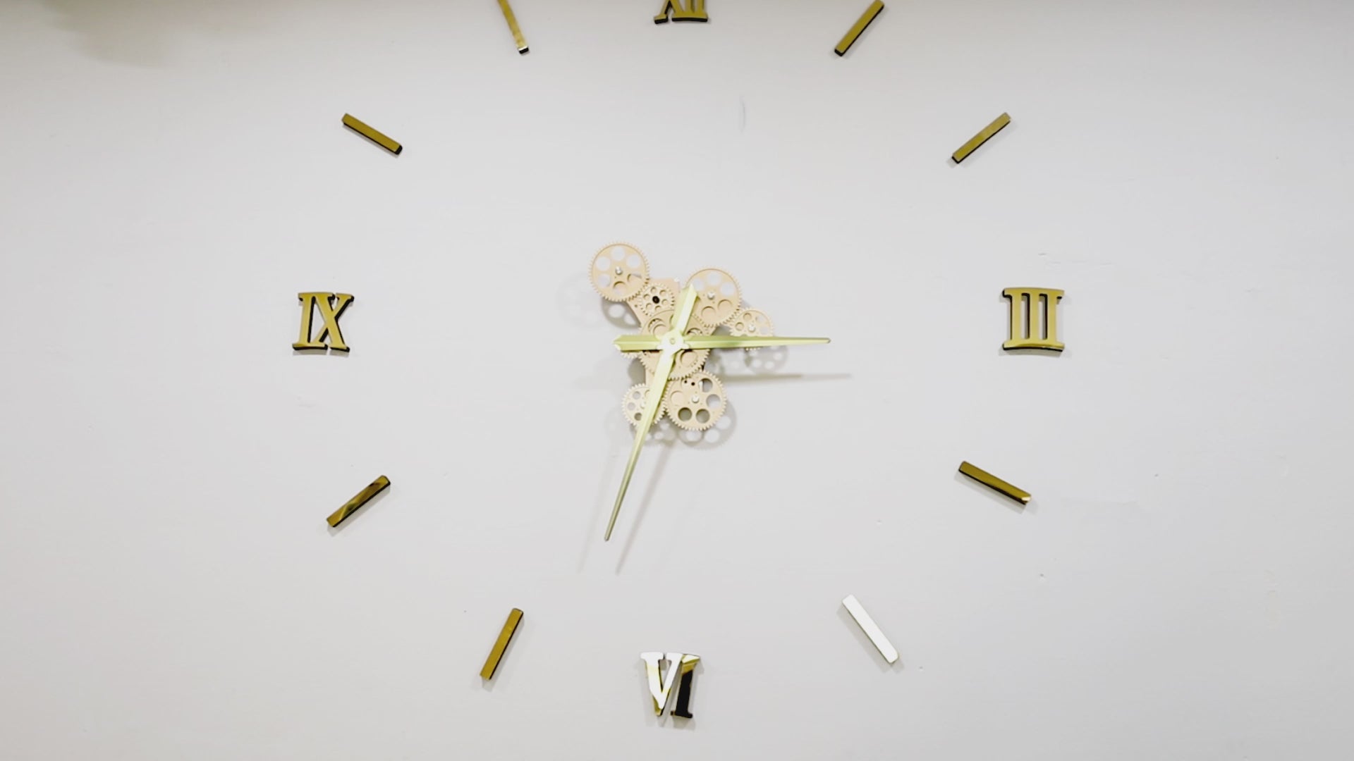 DIY 3D Analog Wall Clock for Home & Office Decoration