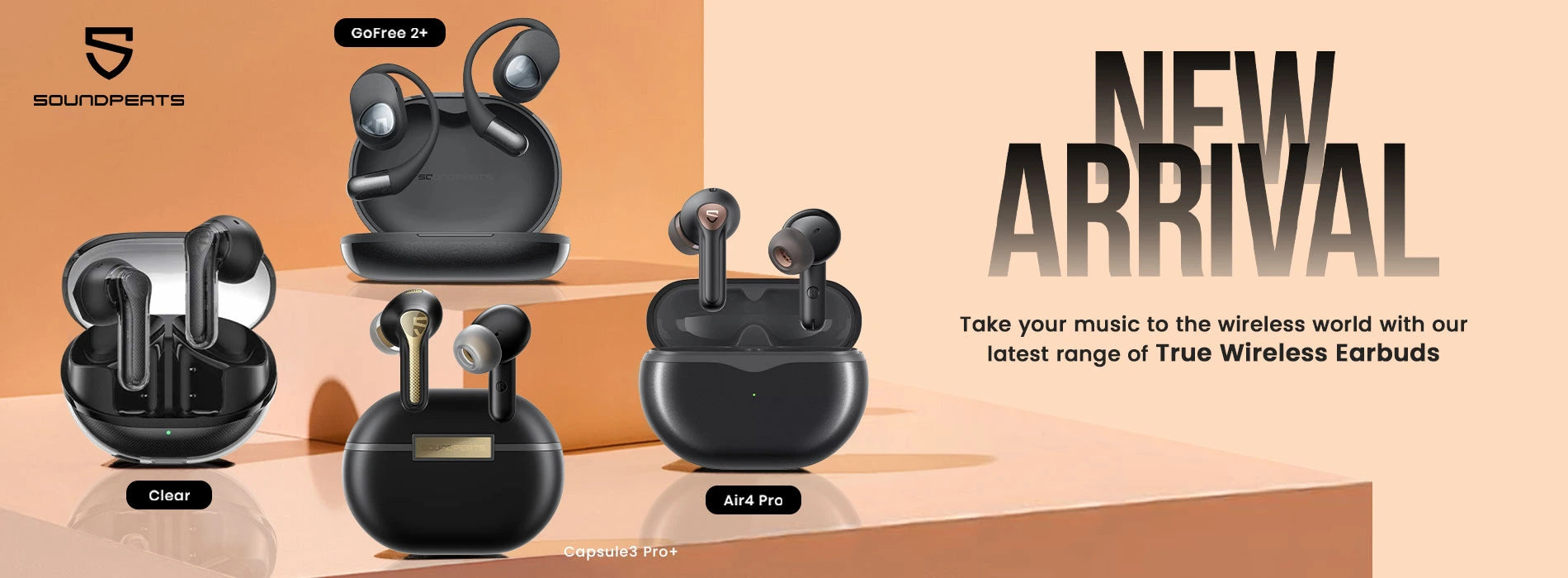 Soundpeats True wireless Earbuds