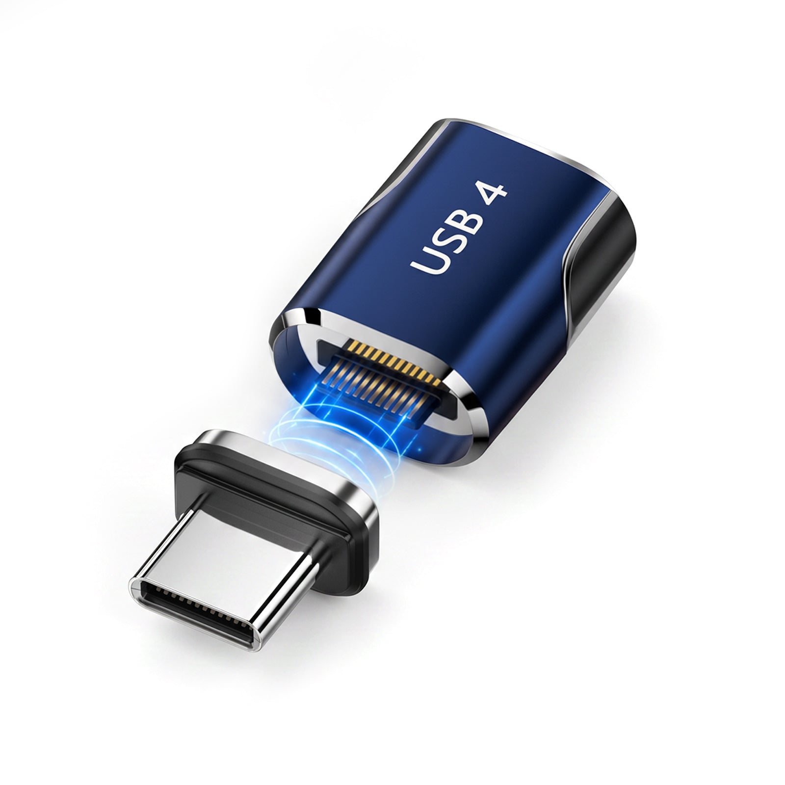 TECPHILE – 240W USB4 Magnetic Type C to Type C Connector Adapter