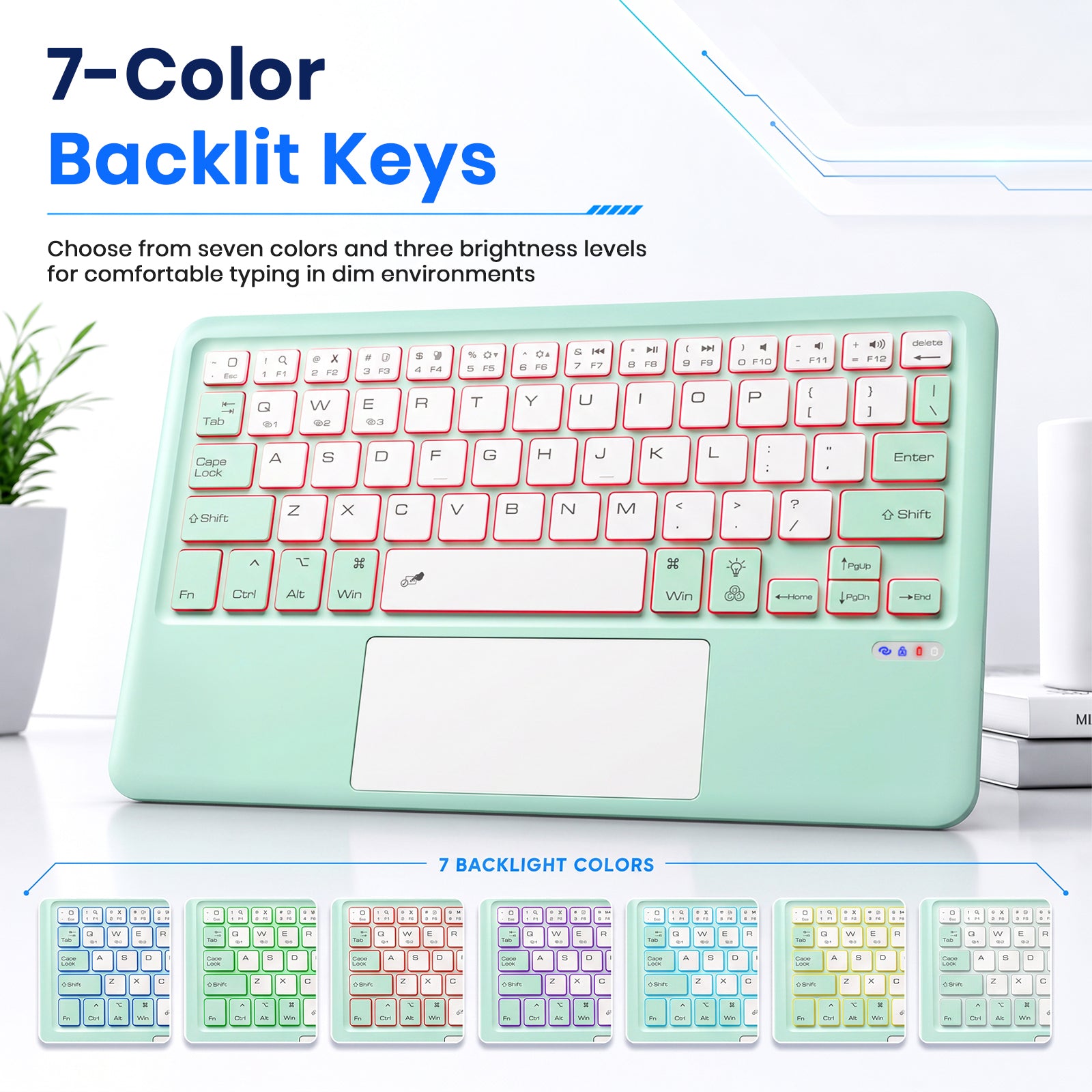 B102D Wireless Bluetooth Keyboard for iPad