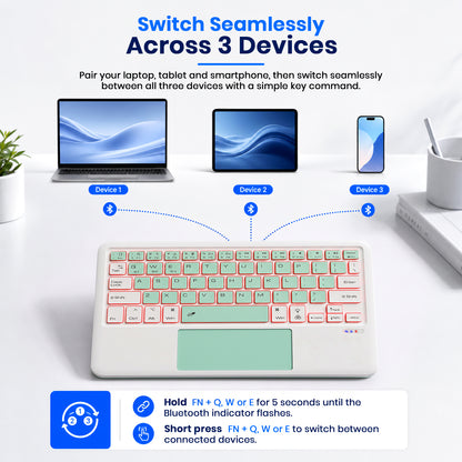 B102D Wireless Bluetooth Keyboard for iPad
