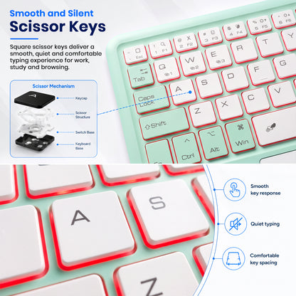B102D Wireless Bluetooth Keyboard for iPad