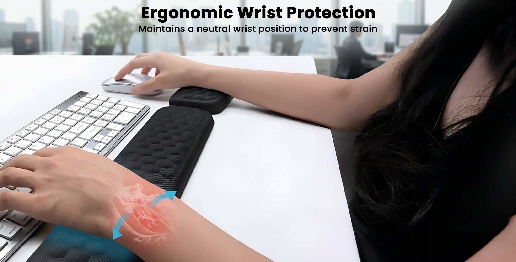 Wrist rest pad for keyboard and mouse  2 16dec111 5f89 4b31 8df3 b0000ebfa77b