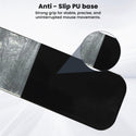 TECPHILE – Set of 2 Memory Foam Keyboard and Mouse Wrist Rest - 8