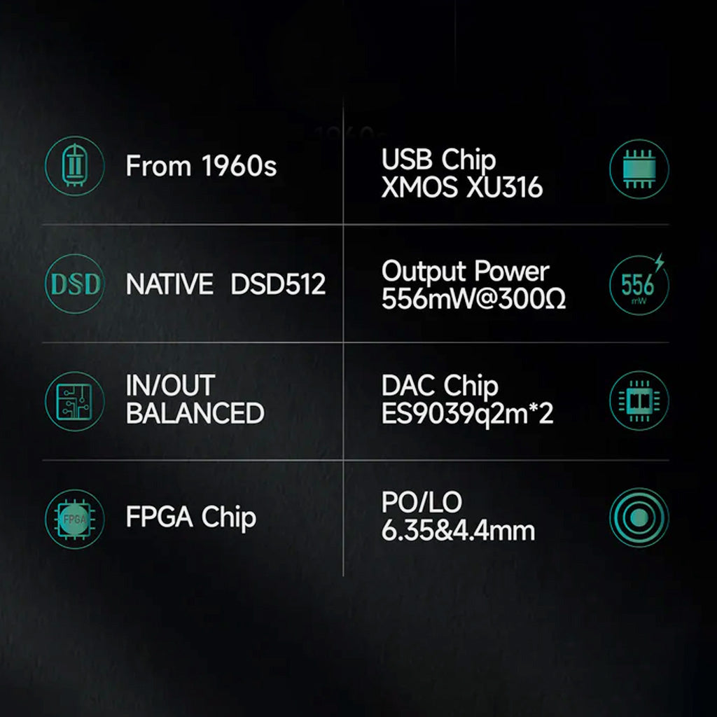 xDuoo XD05T Dual ESS ES9039Q2M Portable DAC & Headphone Amplifier
