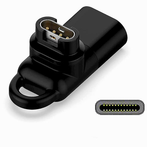 Buy black TECPHILE - Garmin Fenix 7S/7X USB-C Charging &amp; Data Transfer Cable