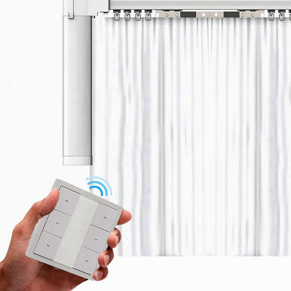 Wi-Fi Smart Curtain Motor with App, Voice Control