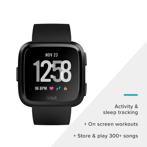 Fitbit Versa Fitness Tracker Smartwatch - 0